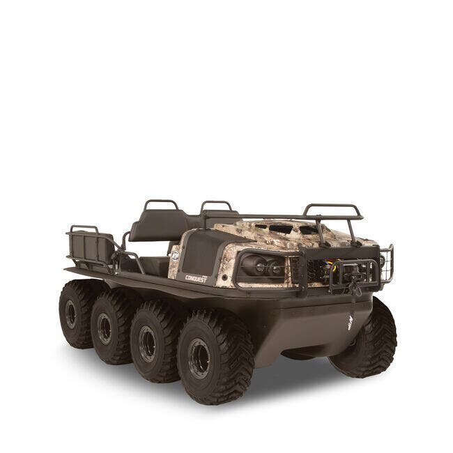 Find complete specifications for Argo Conquest Vehicles Here