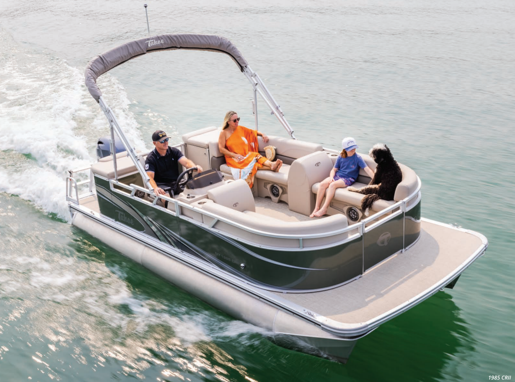 2022 Tahoe Pontoon Boats GT CR II 1985 Specs And Literature Guide