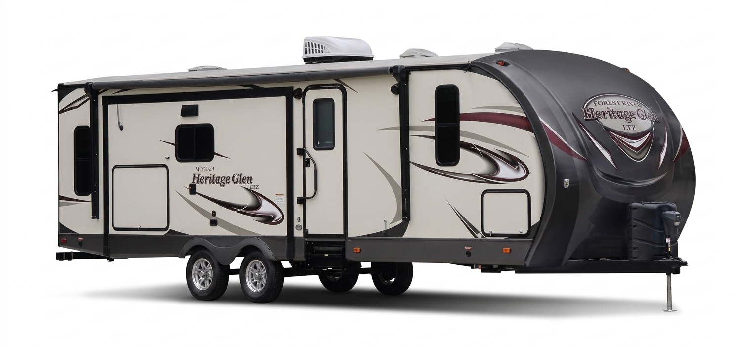 Find Specs for 2017 Forest River Wildwood Heritage Glen Lite Travel Trailer RVs