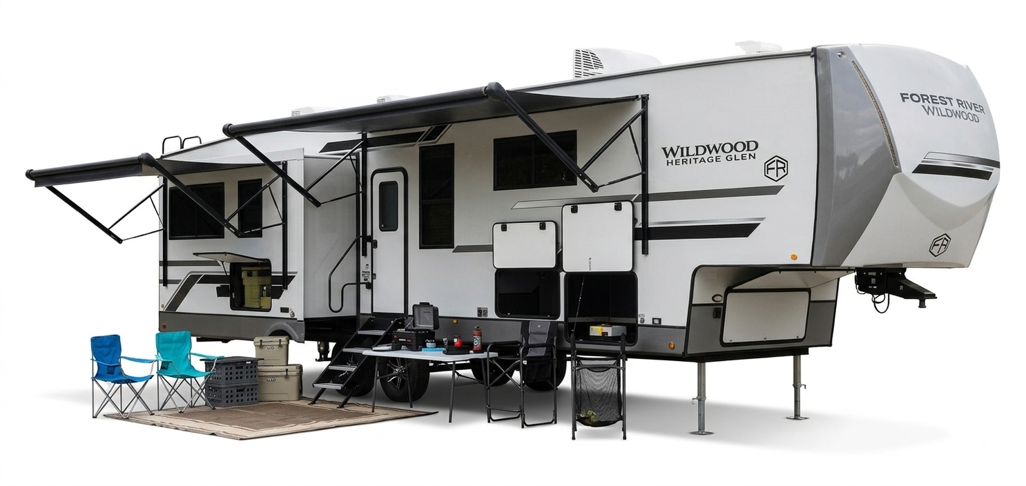 Forest River Wildwood Heritage Glen Elite