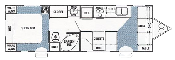 View 2001 Forest River Cherokee 27G complete specs and manufacturer brochures