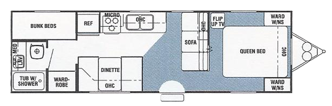 View 2001 Forest River Cherokee 27X complete specs and manufacturer brochures