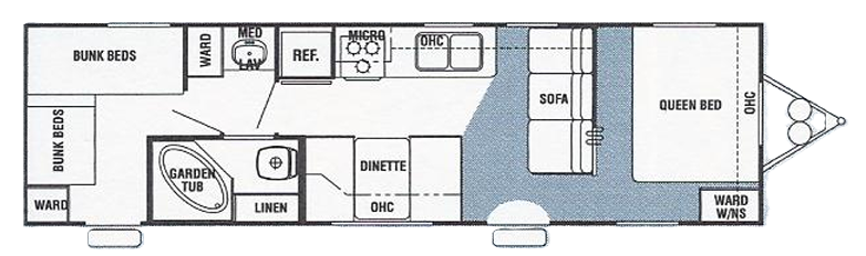 View 2001 Forest River Cherokee 31T complete specs and manufacturer brochures