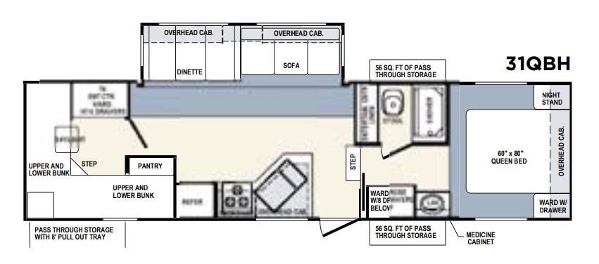 View 2005 Forest River Wildcat 31QBH complete specs and manufacturer brochures