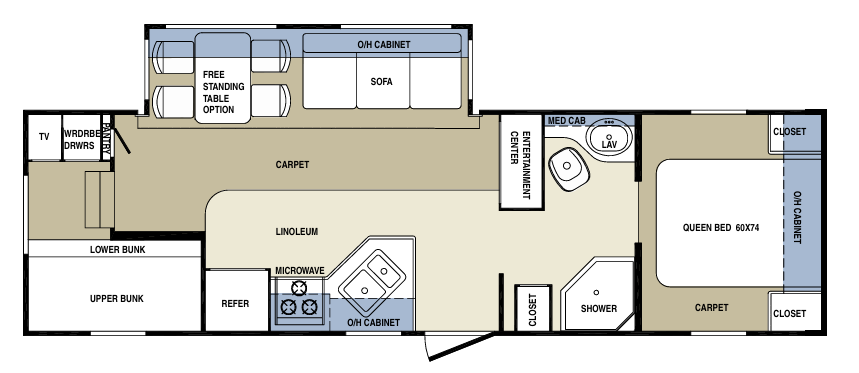View 2006 Forest River Cardinal T31BH complete specs and manufacturer brochures