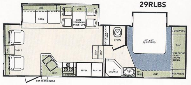 View 2007 Forest River Wildcat 29RLBS complete specs and manufacturer brochures