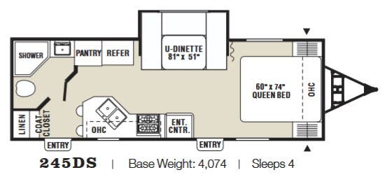 View 2008 Coachmen Captiva Ultra Lite 245DS complete specs and manufacturer brochures