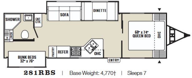 View 2008 Coachmen Captiva Ultra Lite 281RBS complete specs and manufacturer brochures