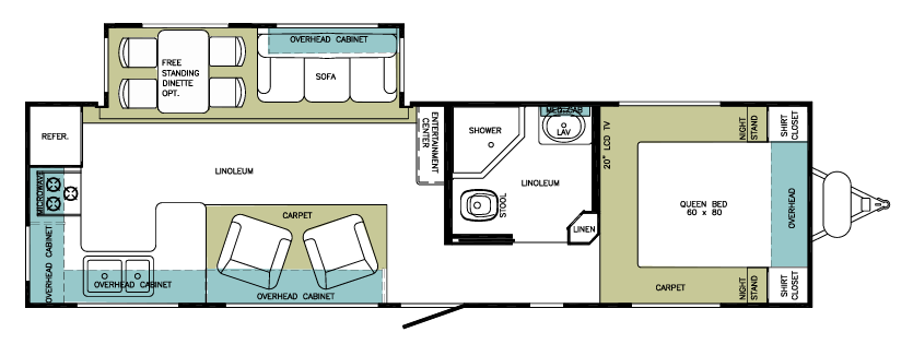 View 2008 Forest River Cardinal 31RKSB complete specs and manufacturer brochures