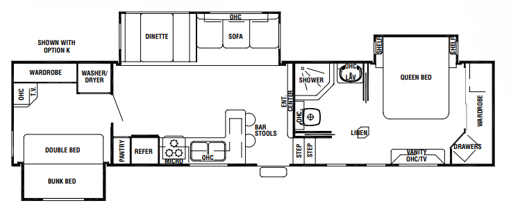 View 2008 Forest River Cedar Creek 362BSA complete specs and manufacturer brochures