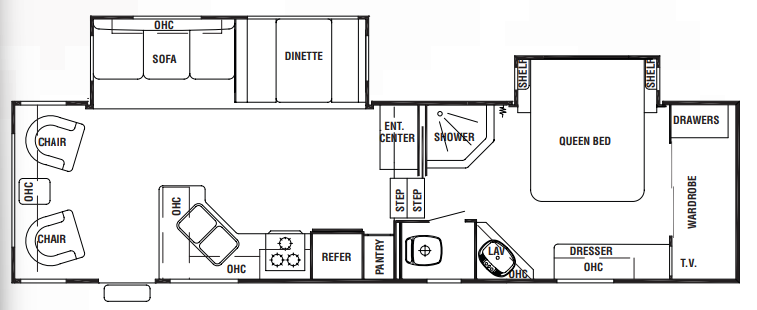View 2008 Forest River Cedar Creek Silverback 29LRLBS complete specs and manufacturer brochures