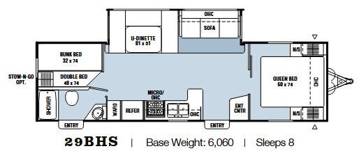 View 2009 Coachmen Spirit of America 29BHS complete specs and manufacturer brochures