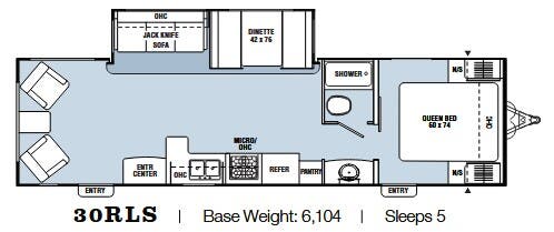 View 2009 Coachmen Spirit of America 30RLS complete specs and manufacturer brochures