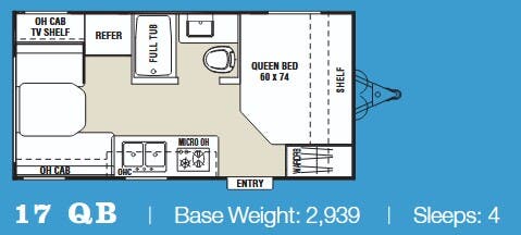 View 2009 Coachmen Spirit of America SE 17 QB complete specs and manufacturer brochures