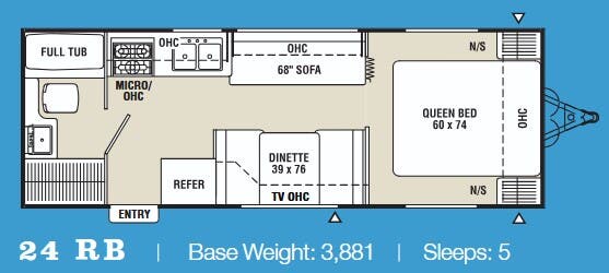 View 2009 Coachmen Spirit of America SE 24 RB complete specs and manufacturer brochures
