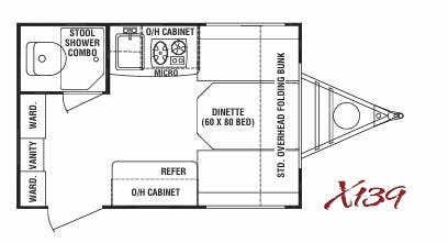 View 2009 Cruiser RV Fun Finder X X139 complete specs and manufacturer brochures
