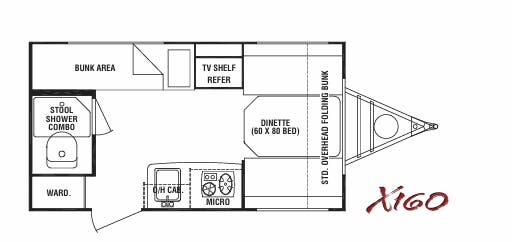 View 2009 Cruiser RV Fun Finder X X160 complete specs and manufacturer brochures