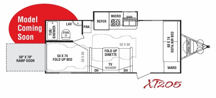 View 2009 Cruiser RV Fun Finder Xtra XT-205 complete specs and manufacturer brochures