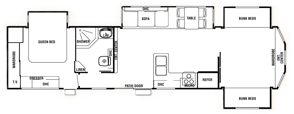View 2009 Forest River Cedar Creek Cottage 40CBH complete specs and manufacturer brochures