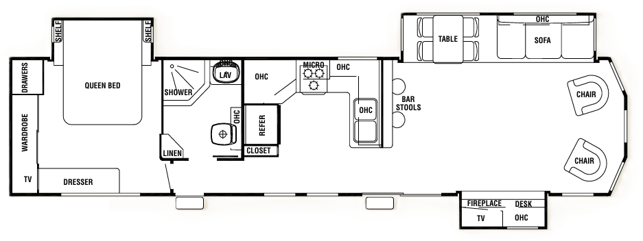 View 2009 Forest River Cedar Creek Cottage 40CFL complete specs and manufacturer brochures