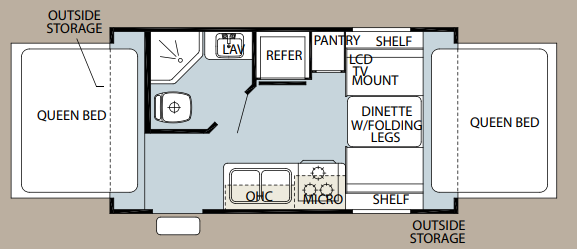 View 2009 Forest River Cherokee Grey Wolf T16 Hybrid complete specs and manufacturer brochures