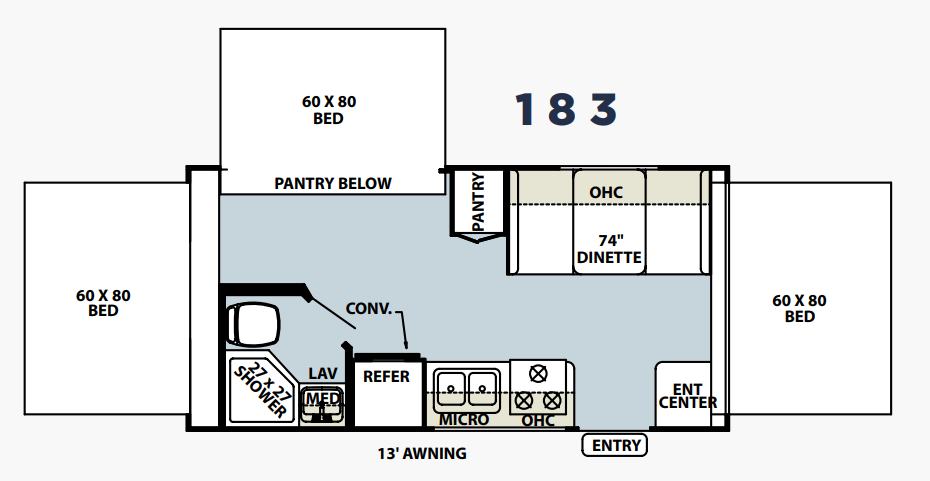 View 2009 Forest River Rockwood Roo 183 complete specs and manufacturer brochures