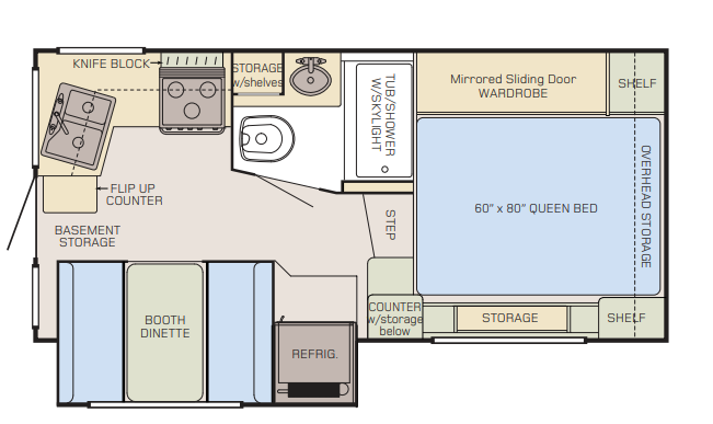 View 2010 Adventurer Adventurer 106DBS complete specs and manufacturer brochures