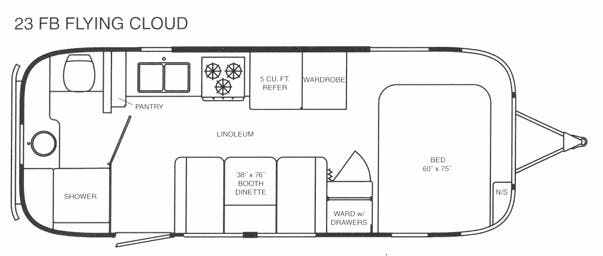 View 2010 Airstream Flying Cloud 23FB complete specs and manufacturer brochures
