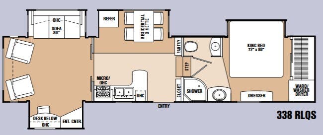 View 2010 Coachmen Wyoming Summit 338 RLQS complete specs and manufacturer brochures
