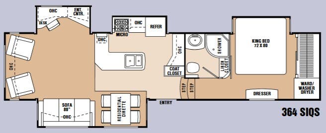 View 2010 Coachmen Wyoming Summit 364 SIQS complete specs and manufacturer brochures