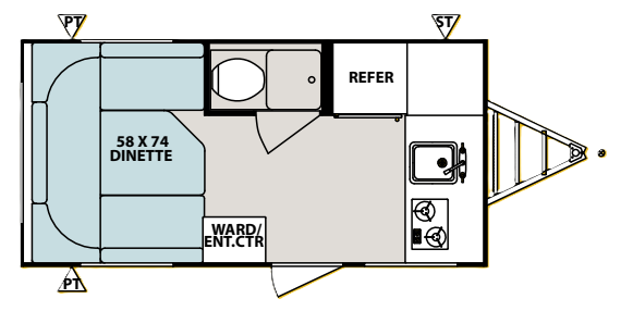 View 2010 Forest River R-Pod RP-151 complete specs and manufacturer brochures
