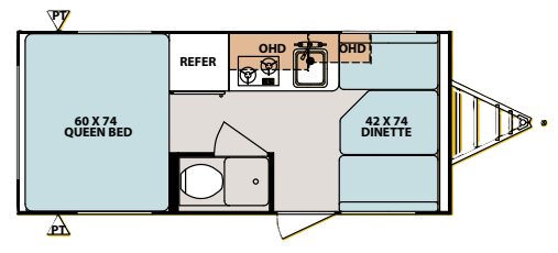 View 2010 Forest River R-Pod RP-171 complete specs and manufacturer brochures