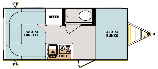 View 2010 Forest River R-Pod RP-172 complete specs and manufacturer brochures