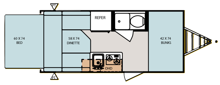 View 2010 Forest River R-Pod RP-172T complete specs and manufacturer brochures