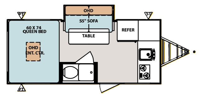 View 2010 Forest River R-Pod RP-175 complete specs and manufacturer brochures