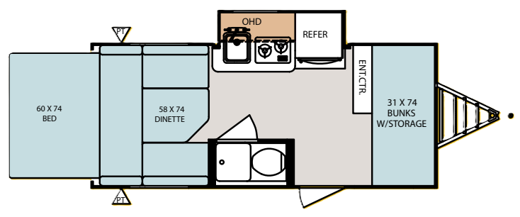 View 2010 Forest River R-Pod RP-176T complete specs and manufacturer brochures