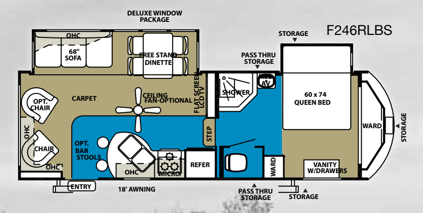View 2010 Forest River Wildwood Heritage Glen 246RLBS complete specs and manufacturer brochures