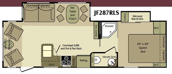 View 2010 Highland Ridge Open Range Journeyer JF287RLS complete specs and manufacturer brochures