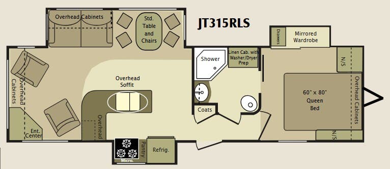 View 2010 Highland Ridge Open Range Journeyer JT315RLS complete specs and manufacturer brochures