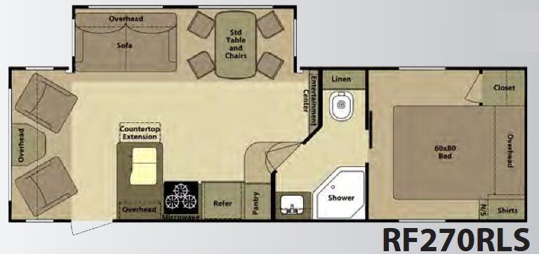 View 2010 Highland Ridge Open Range Roamer RF270RLS complete specs and manufacturer brochures