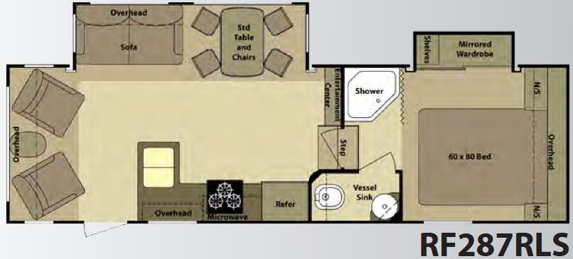 View 2010 Highland Ridge Open Range Roamer RF287RLS complete specs and manufacturer brochures