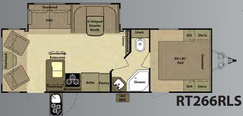 View 2010 Highland Ridge Open Range Roamer RT266RLS complete specs and manufacturer brochures