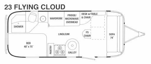 View 2011 Airstream Flying Cloud 23 complete specs and manufacturer brochures