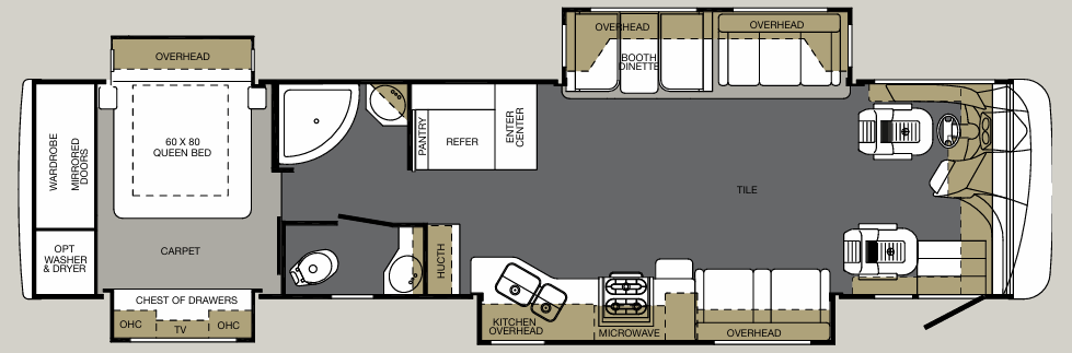 View 2011 Forest River Berkshire 390 QS complete specs and manufacturer brochures