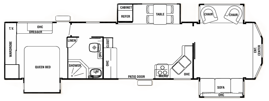 View 2011 Forest River Cedar Creek Cottage 40CFD complete specs and manufacturer brochures