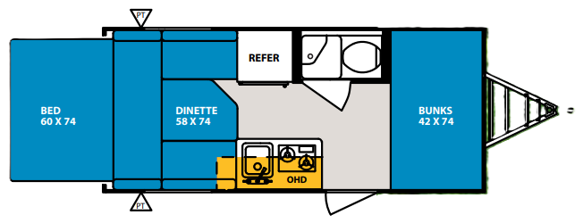 View 2011 Forest River R-Pod RP-172T complete specs and manufacturer brochures