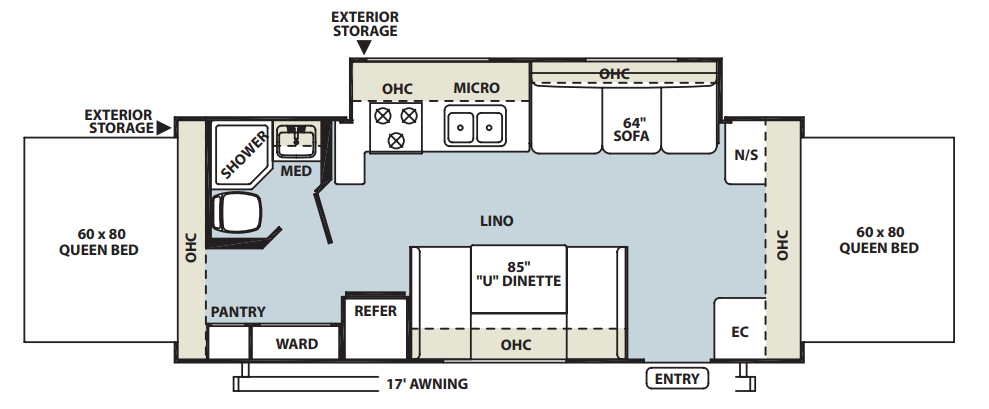 View 2011 Forest River Rockwood Roo 23SS complete specs and manufacturer brochures