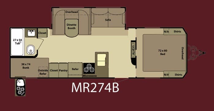 View 2011 Highland Ridge Mesa Ridge MR274B complete specs and manufacturer brochures