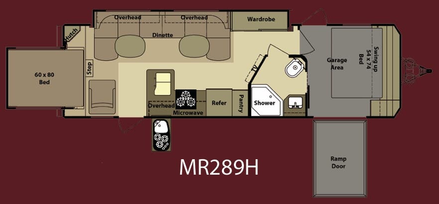 View 2011 Highland Ridge Mesa Ridge MR289H complete specs and manufacturer brochures