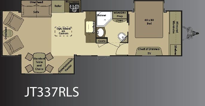 View 2011 Highland Ridge Open Range Journeyer JT337RLS complete specs and manufacturer brochures